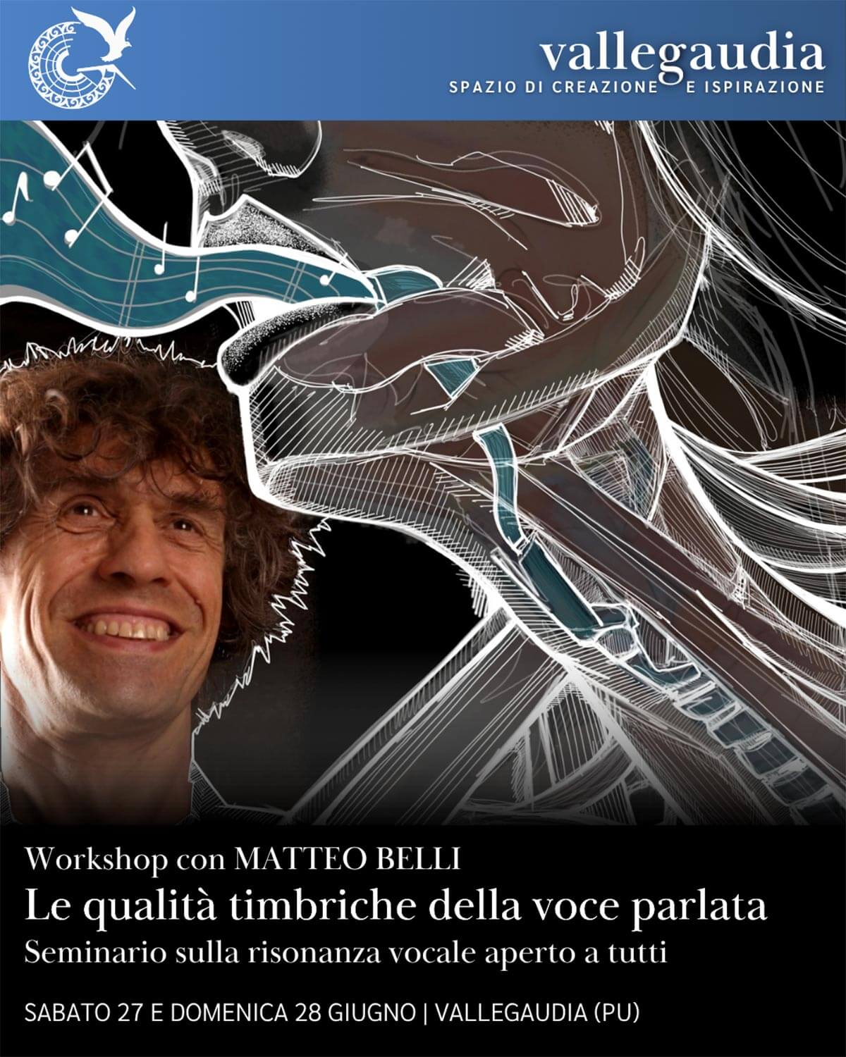 Vallegaudia - Eventi - Qualità timbriche voce parlata